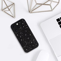 Flash dėklas telefonui Iphone 13 Pro Max juodas