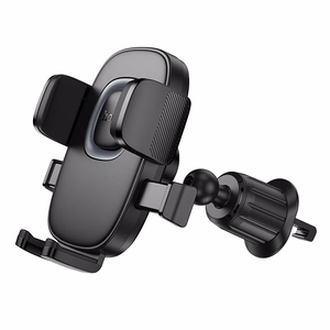 Automobilinis telefono laikiklis Hoco H75 (air vent) juodas