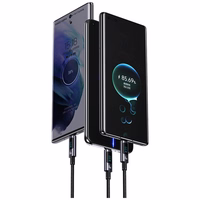 Laidas USAMS Sufeng Series US-SJ673 66W 6A Fast Charging USB-C į USB-A 1.2m tamsus