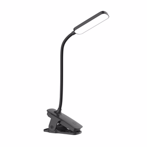 Wozinsky VT-01 Mini LED skaitymo lempa su spaustuku ir 80 cm USB-C laidu, juoda