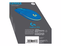 Logitech G102 Lightsync pelė mėlyna