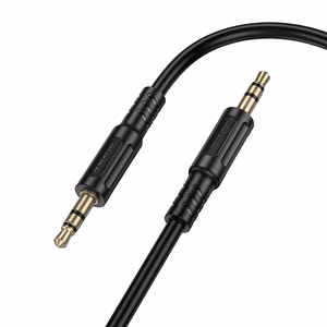 Borofone kabelis AUX BL25 Nice - jack 3,5mm į jack 3,5mm - 1 metras juodas