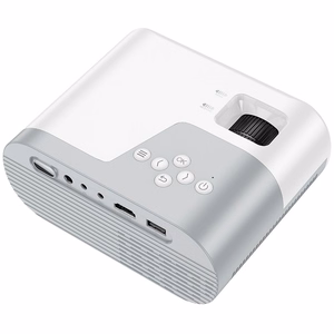 Projektorius HD Ready Hoco su Android sistema Wi-Fi Bluetooth 720P DT2 baltas