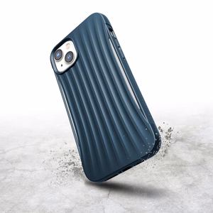 Raptic X-Doria Clutch dėklas telefonui iPhone 14 Plus nugarėlė mėlyna