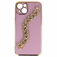 Trend dėklas Iphone 14 dizainas 4 rožinis