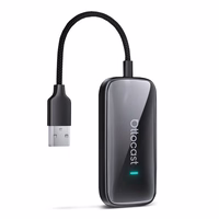 Belaidis CarPlay/Android Auto adapteris Ottocast Play2Video Ultra juodas