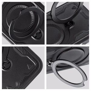 Dėklas FROST ARMOR IPHONE 16 Pro Max juodas