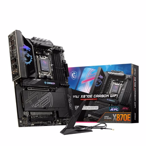 MSI MPG X870E CARBON WIFI pagrindinė plokštė AMD X870E Socket AM5 ATX