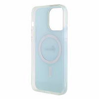 Guess GUHMP15XHITSQ iPhone 15 Pro Max - Turkizinis dėklas IML Iridescent MagSafe