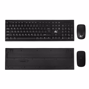 NanoRS belaidė klaviatūra ir pelė su ergonomišku dizainu RS580