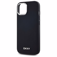 DKNY Paprastas logotipas Magnetinis dėklas telefonui iPhone 14 - juodas