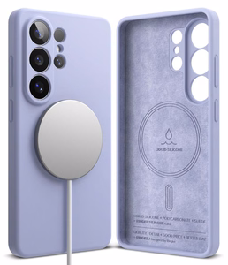 Ringke Silikoninis MagSafe Dėklas for Samsung Galaxy S26 Ultra - violetinis