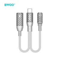 BWOO 2 in 1 Adapter Lightning / Type C to 3.5MM Jack BZ67