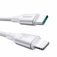 USB kabelis Joyroom S-A28 USB-C to Lightning 30W 2.0m baltas