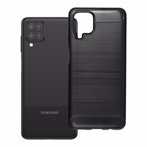 Dėklas SAMSUNG A12 Carbon 2.0 juodas