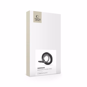 Tech-Protect MMR800 magnetinis žiedas telefonui - juodas