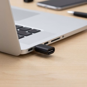 Adapteris Type C to Micro USB Blue Star - juodas