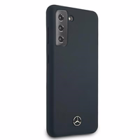 Dėklas telefonui Mercedes Silikoninis Line dėklas Samsung Galaxy S21 mėlynas