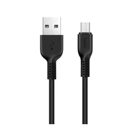 USB kabelis Hoco X20 USB-A to MicroUSB 2.0m juodas