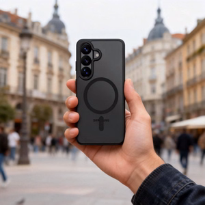 Dėklas Reach Matte MagSafe Samsung S942 S26 Pro juodas