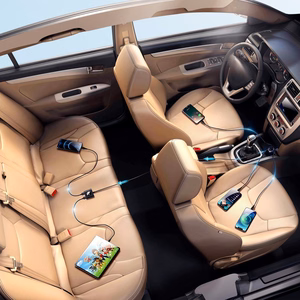 Įkroviklis automobilinis Joyroom (JR-CL05) (2xPD ; 2xQC3.0) (75w 1.5M) juodas
