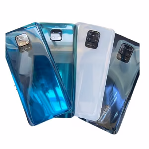 Galinis dangtelis skirtas Xiaomi Redmi Note 9 Pro / Interstellar Grey / (su kameros stikliuku) HQ