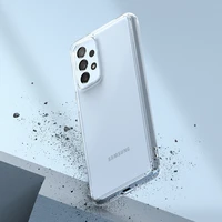 Ringke Fusion TPU dėklas su rėmeliu Samsung Galaxy A73 skaidrus