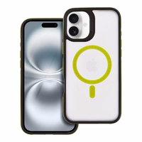 Dėklas NEO iPhone 16 Plus suderinamas su MagSafe geltonas