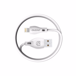 Dudao kabelis micro USB kabelis 2.4A 2m baltas (L4M 2m baltas)