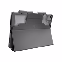 STM Dux Plus - Rugged dėklas iPad Air 11” M3 (2025) / M2 (2024) / iPad Air 10.9” (5th-4th gen.) (2022-2020) MIL-STD-810G with Apple Pencil laikiklis (juodas)