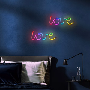 Neon LED RGB LOVE FLRN01 + RC Forever Light