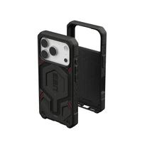 UAG Urban Armor Gear dėklas MONARCH PRO suderinamas su MagSafe iPhone 17 Pro kevlaras juodas