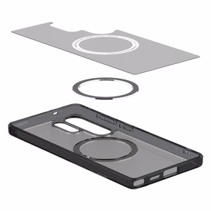 Spigen Ultra Hybrid Magnetinis dėklas telefonui Samsung Galaxy S25 Ultra - juodas