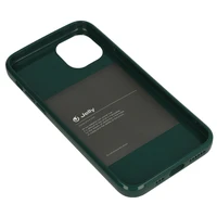 Jelly dėklas Iphone 12 Mini tamsiai žalias