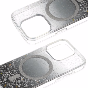 Tel Protect Moonlite MagSafe dėklas telefonui iPhone 16 Plus juodas skaidrus