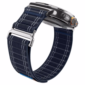 SPIGEN WBF0 dirželis SAMSUNG GALAXY WATCH ULTRA 2024 / 2025 (47 MM) tamsiai mėlynas