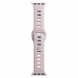 38/40/41/42 mm Latte (small) - 3mk Silicone Watch Strap for Apple