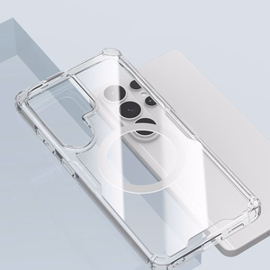 Nillkin Nature TPU Pro MagSafe suderinamas dėklas skirta Samsung Galaxy S26 Ultra baltas