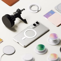 Ringke Fusion magnetinis dėklas telefonui MagSafe Samsung Galaxy S25 Edge - skaidrus