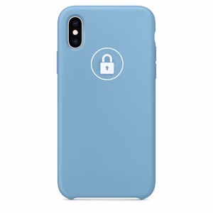 Dėklas "Silicone Case" skirtas iPhone XR / Cornflower / su įpakavimu