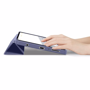 TechProtect SmartCase dėklas Samsung Galaxy Tab A9 / A11 8.7 tamsiai mėlynas
