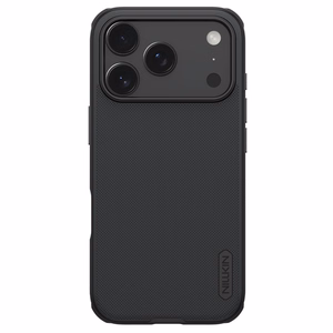 Nillkin Super Frosted Shield Pro Magnetinis dėklas telefonui suderinamas su MagSafe iPhone 17 Pro - juodas