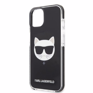 Karl Lagerfeld KLHCP13STPECK Dėklas telefonui iPhone 13 mini 5.4" - juodas (m)