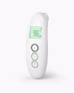 Momcozy FC-IR300 non-contact forehead and ear infrared thermometer, white