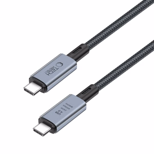 Tech-Protect UltraBoost Max кабель USB-C 4.0 USB-C 4.0 PD 240W 8K 40Gbps 1м - серый