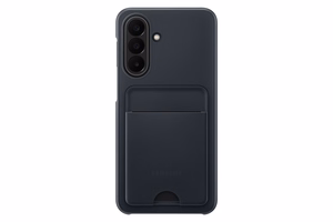 Juodas „Samsung OA276TBE“ dėklas su kortelės skyreliu, skirtas „Galaxy A27 5G“