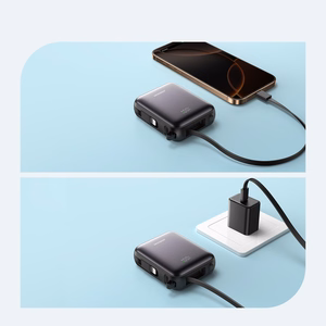 Išorinė baterija Power Bank Joyroom JR-PBF27 22.5W Mini 10000mAh juoda