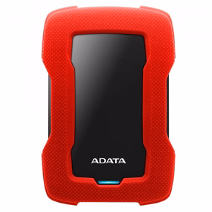 ADATA HD330 išorinis kietasis diskas 1000 GB raudonas