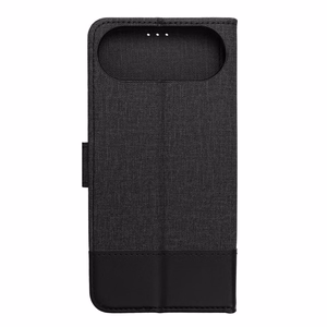 GOMMA Book dėklas telefonui IPHONE 17 Air juodas