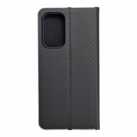 Dėklas telefonui LUNA Book Carbon for SAMSUNG A53 5G - juodas (m)